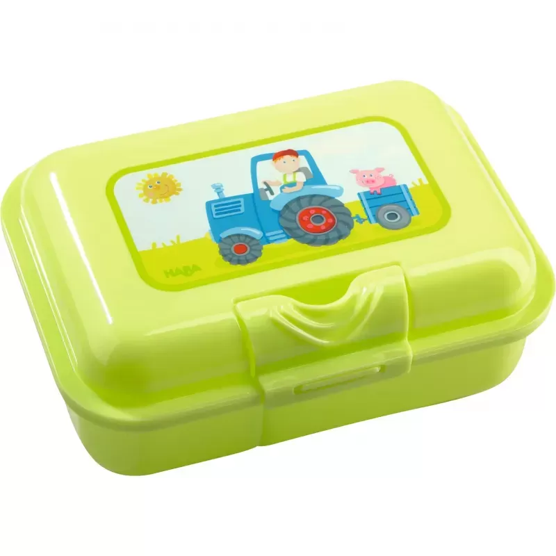Lunch box - Tractor - HAB-4010168226590 - Haba - Lunch box, fruit and snack - Le Nuage de Charlotte