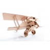 Biplane (natural) - LEO-L01032-N - Leolandia - Maquettes en carton - Le Nuage de Charlotte