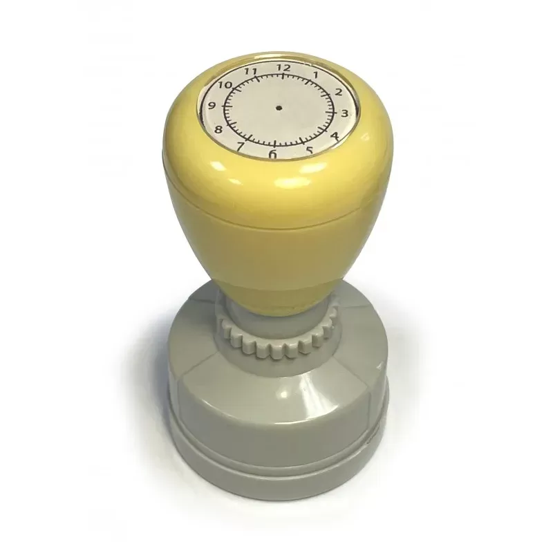 Clock stamp "Minutes" - CRL-CL179 - Créalign - Children's Stamps - Le Nuage de Charlotte