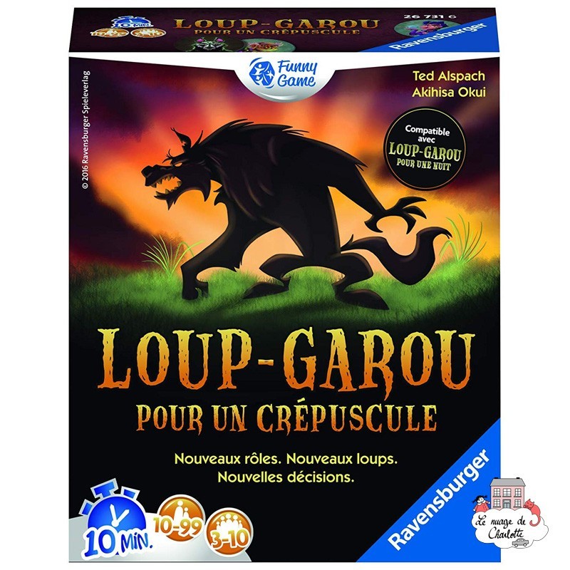 Loup-Garou pour un crépuscule - RAV-267316 - Ravensburger - Board Games - Le Nuage de Charlotte