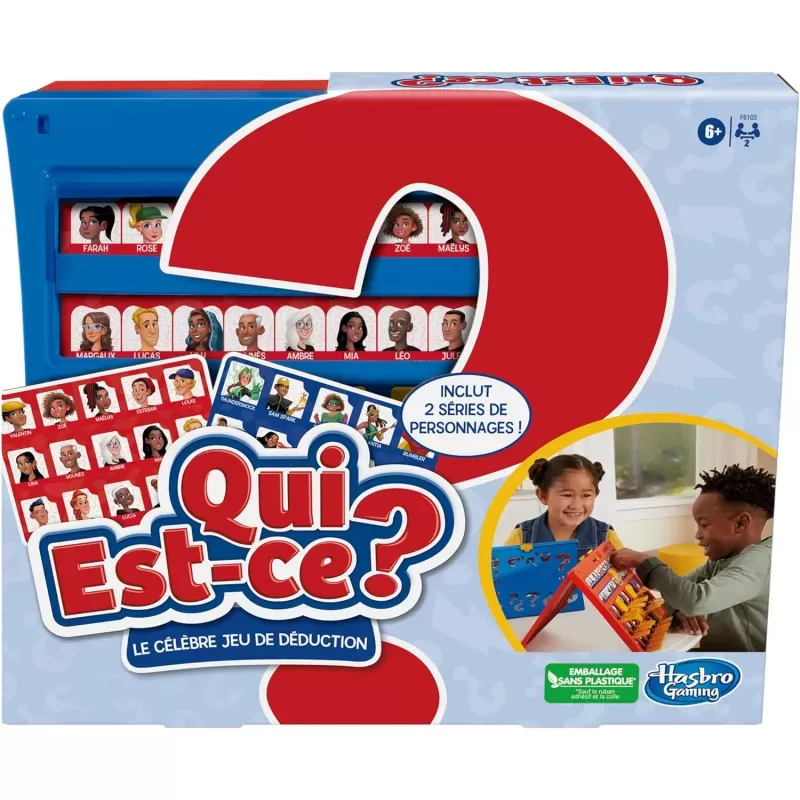 Qui est-ce? - HAS-F6105 - Hasbro - Jeux de société - Le Nuage de Charlotte