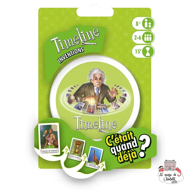 Timeline Inventions - ZYG-191147 - Zygomatic - Jeux de société - Le Nuage de Charlotte