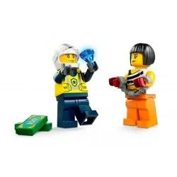 Lego [City] La course-poursuite entre la voiture de police et la super voiture – vue 4 – Lego et Duplo