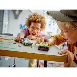 Lego [City] La course-poursuite entre la voiture de police et la super voiture – vue 6 – Lego et Duplo