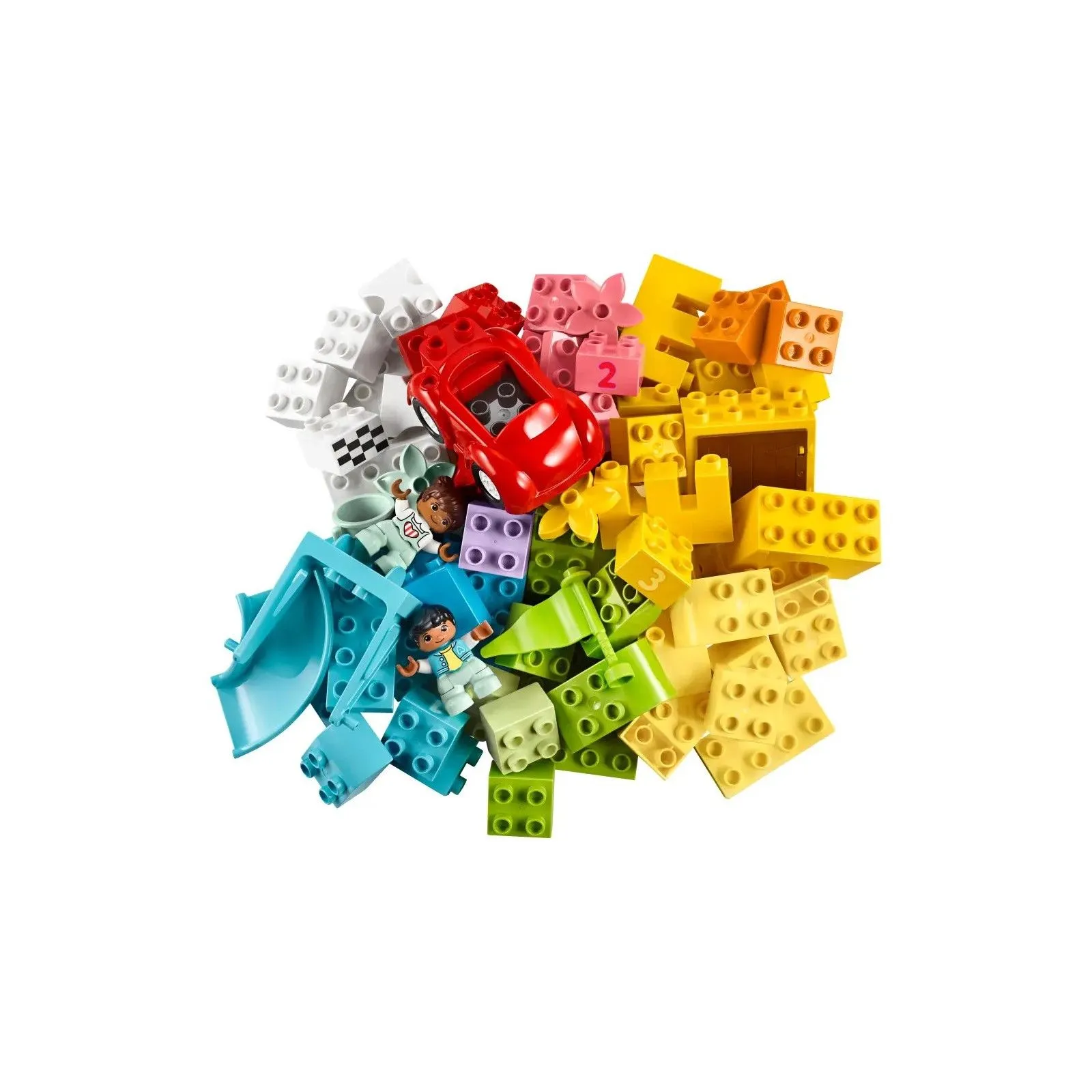 Lego [Duplo] La boîte de briques Deluxe – vue 1 – Lego et Duplo