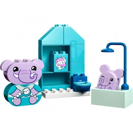 Lego [Duplo] Daily Routines : Bath Time – vue 1 – Lego and Duplo