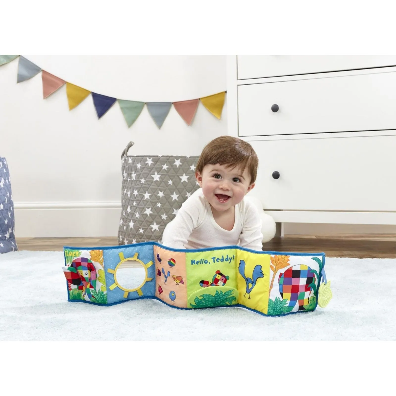 Rainbow Designs Elmer Unfold And Discover – vue 5 – Baby books