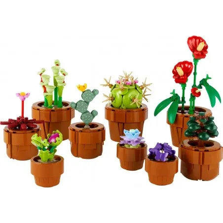 Lego [Icons] Les plantes miniatures – vue 1 – Lego et Duplo