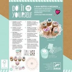 Djeco Do It Yourself - 5 Mini boxes to decorate – vue 7 – Creative Kits