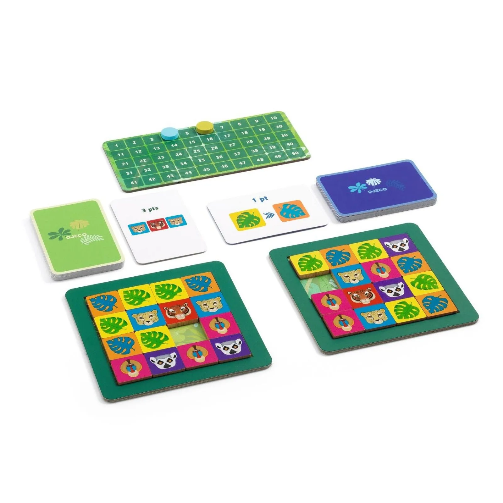 Djeco Jungle taquin – vue 2 – Board Games