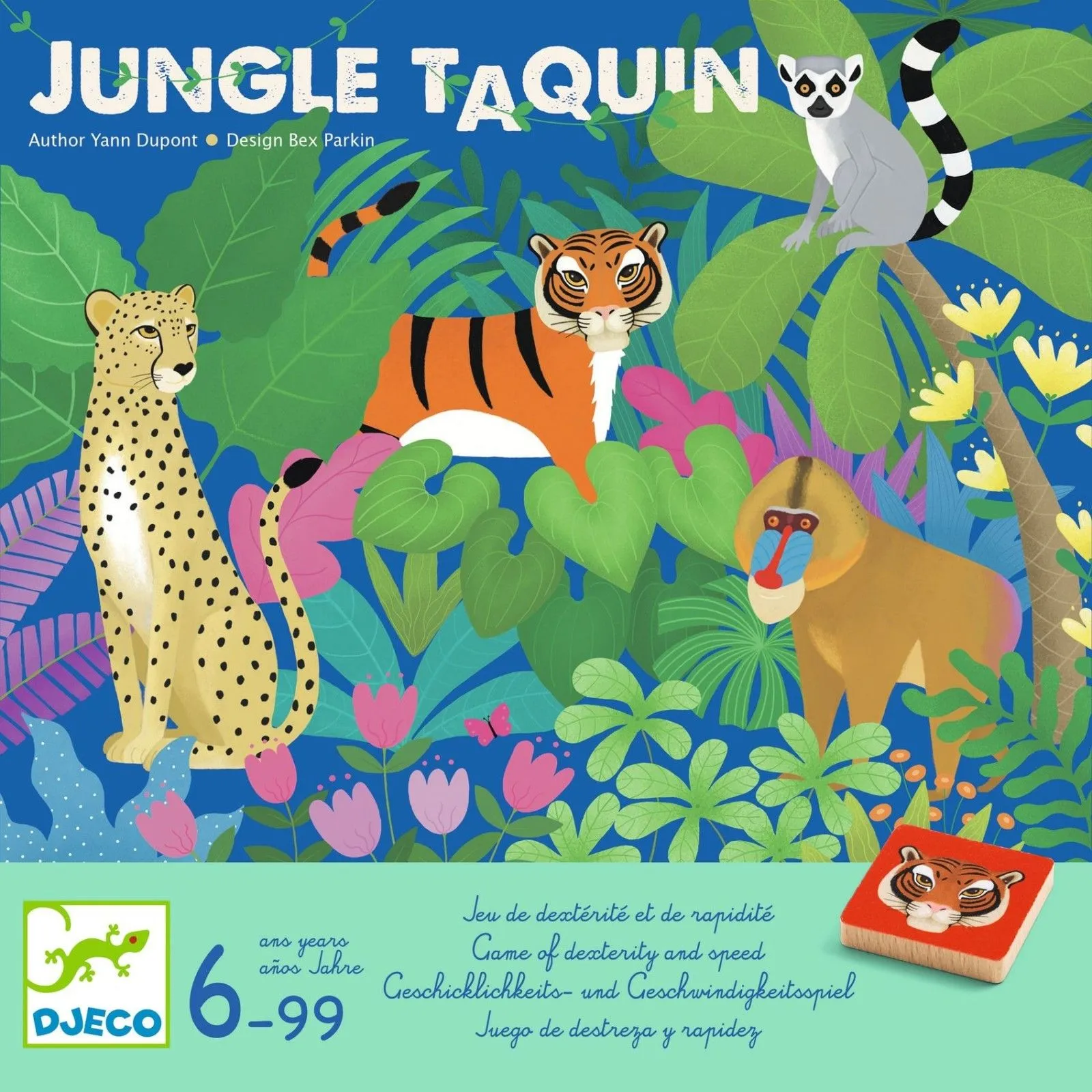 Djeco Jungle taquin – vue 4 – Board Games