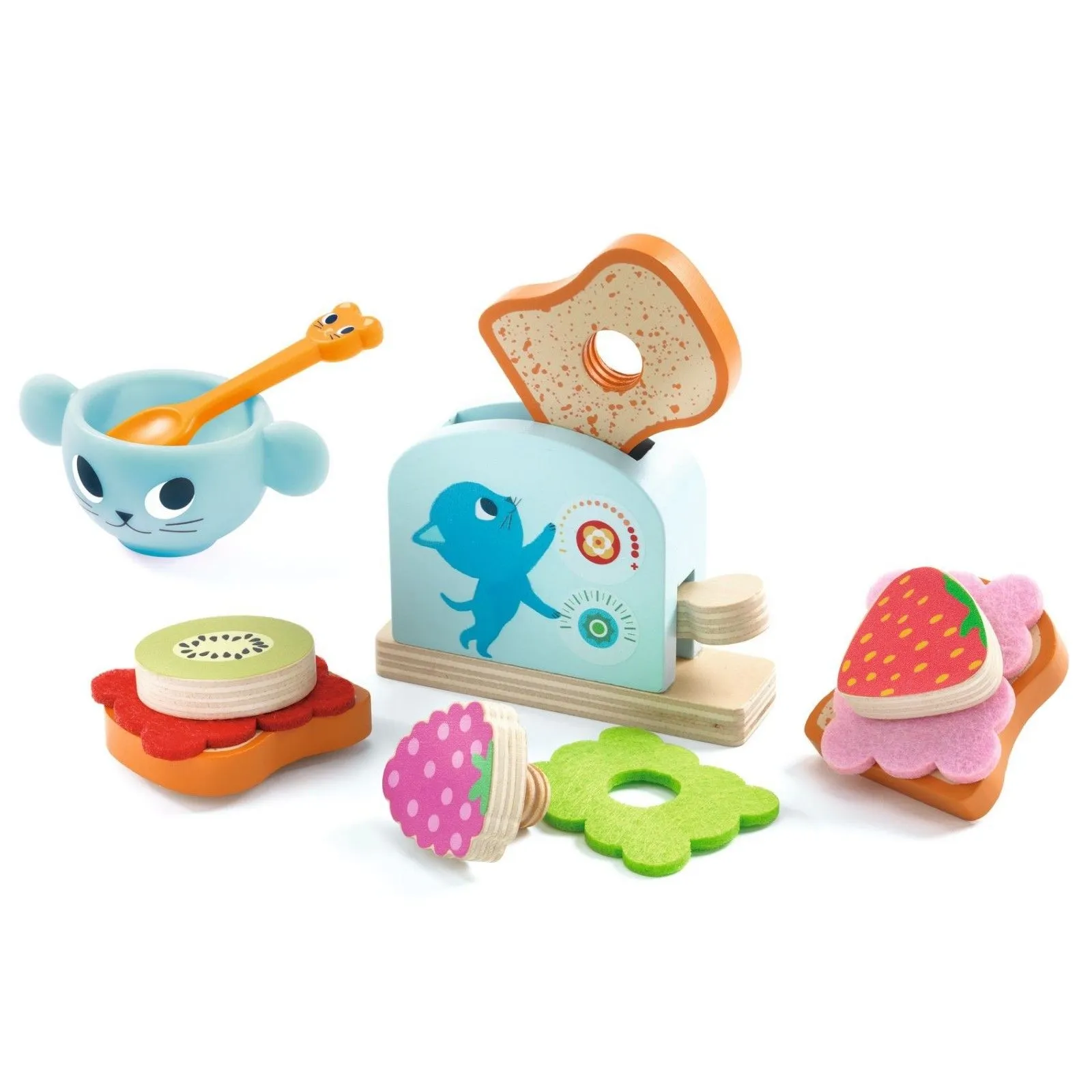 Djeco Kitten's breakfast – vue 2 – Kitchens and stores