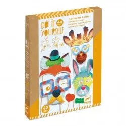 Djeco Do It Yourself - Photobooth to create - Animal party – vue 1 – Creative Kits
