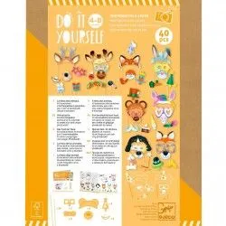 Djeco Do It Yourself - Photobooth to create - Animal party – vue 5 – Creative Kits
