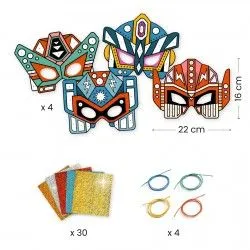 Djeco Do It Yourself - Super Robots – vue 5 – Creative Kits