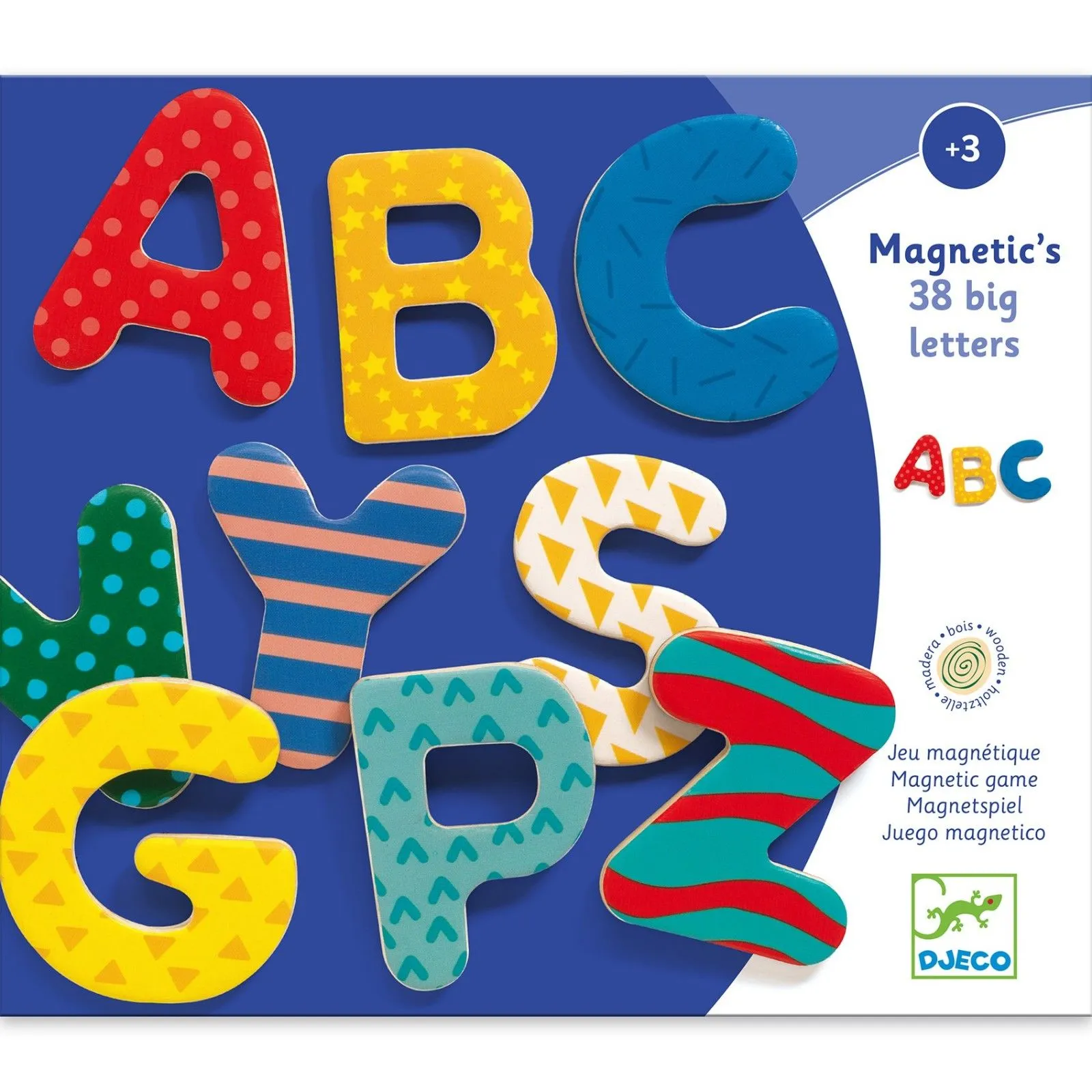 Djeco 38 big letters – vue 4 – Magnets