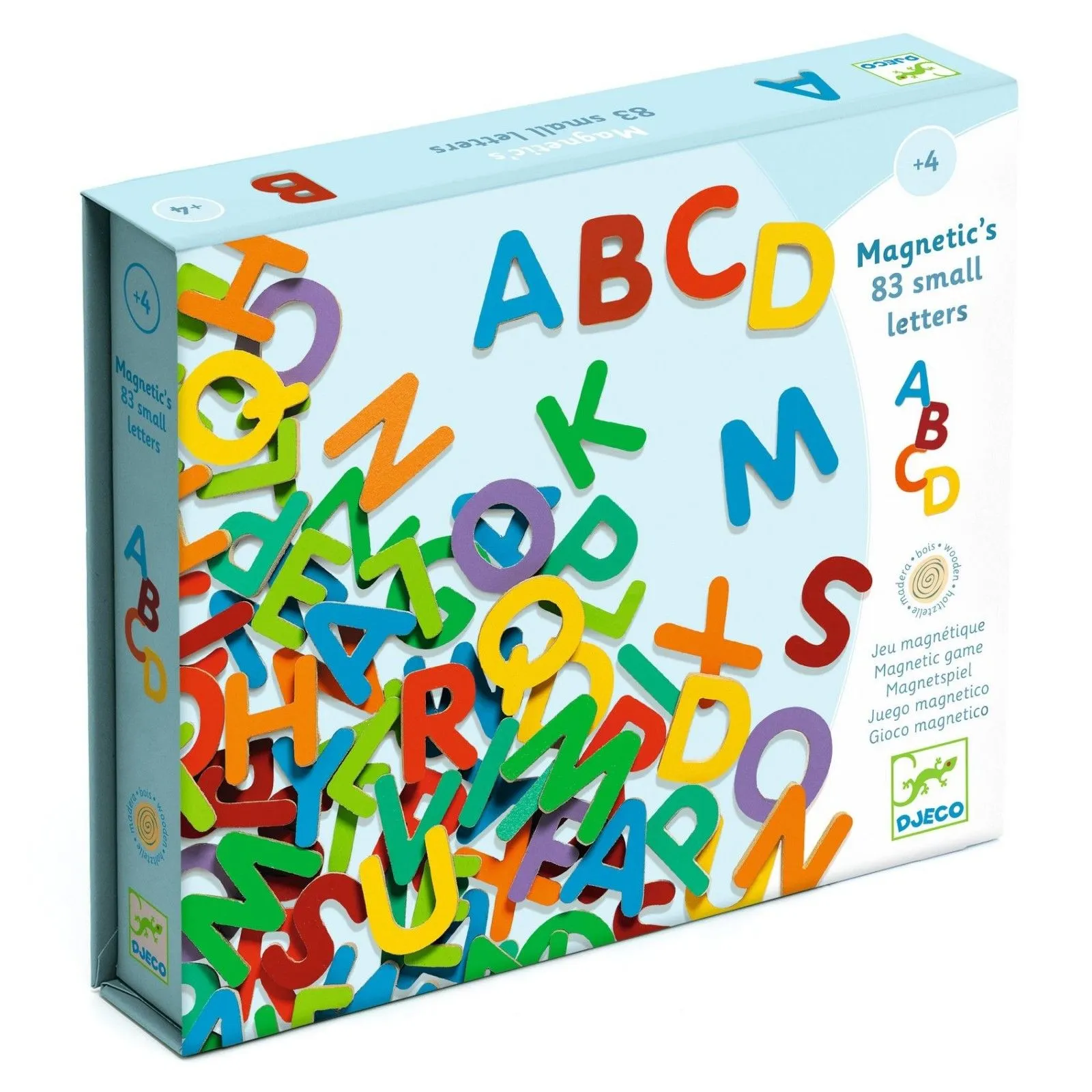 Djeco 83 small letters – vue 1 – Magnets