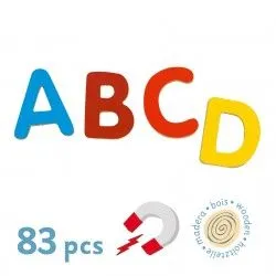 Djeco 83 small letters – vue 3 – Magnets