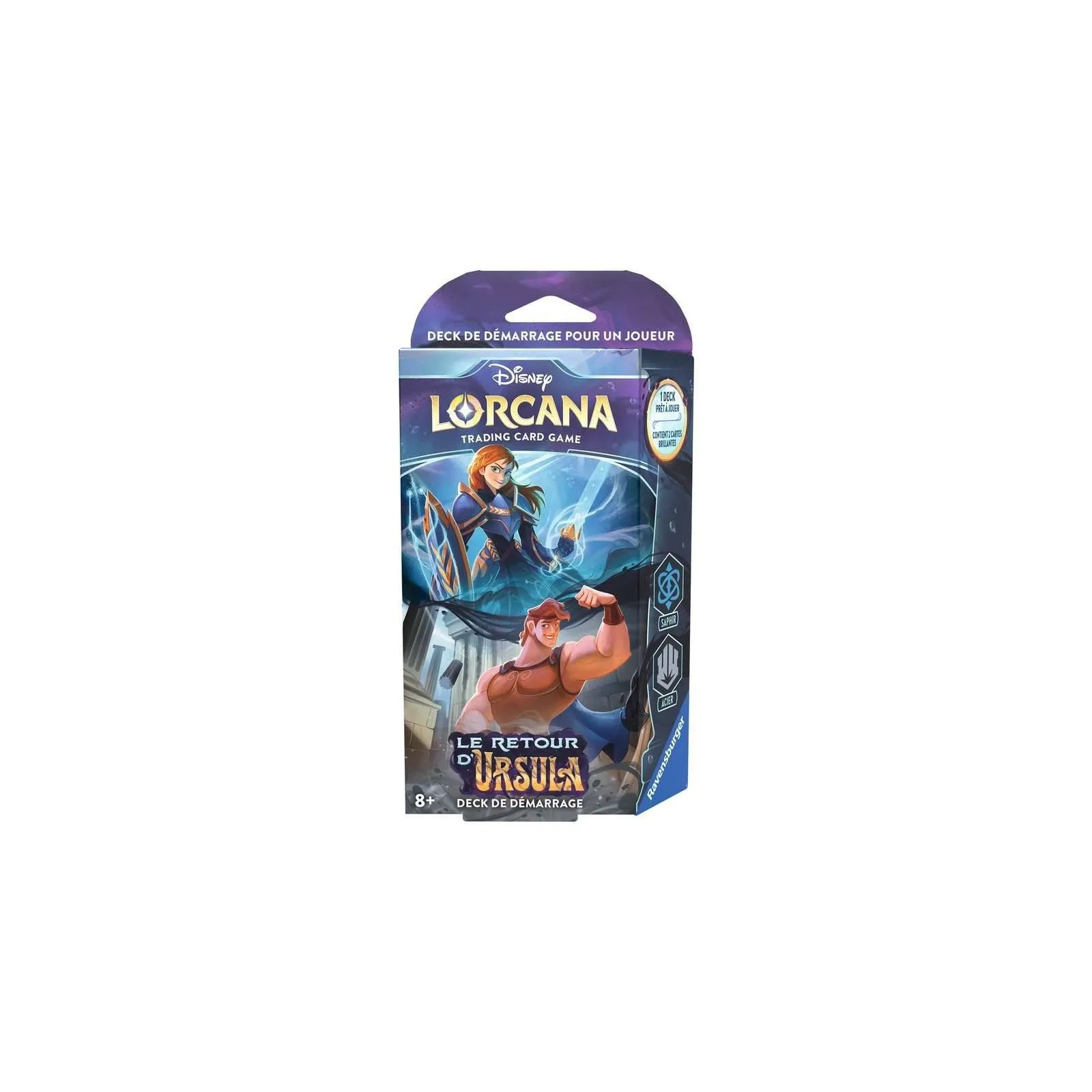 Ravensburger Disney Lorcana - Le Retour d'Ursula - Deck de démarrage – vue 1 – Magic, Pokemon, ...
