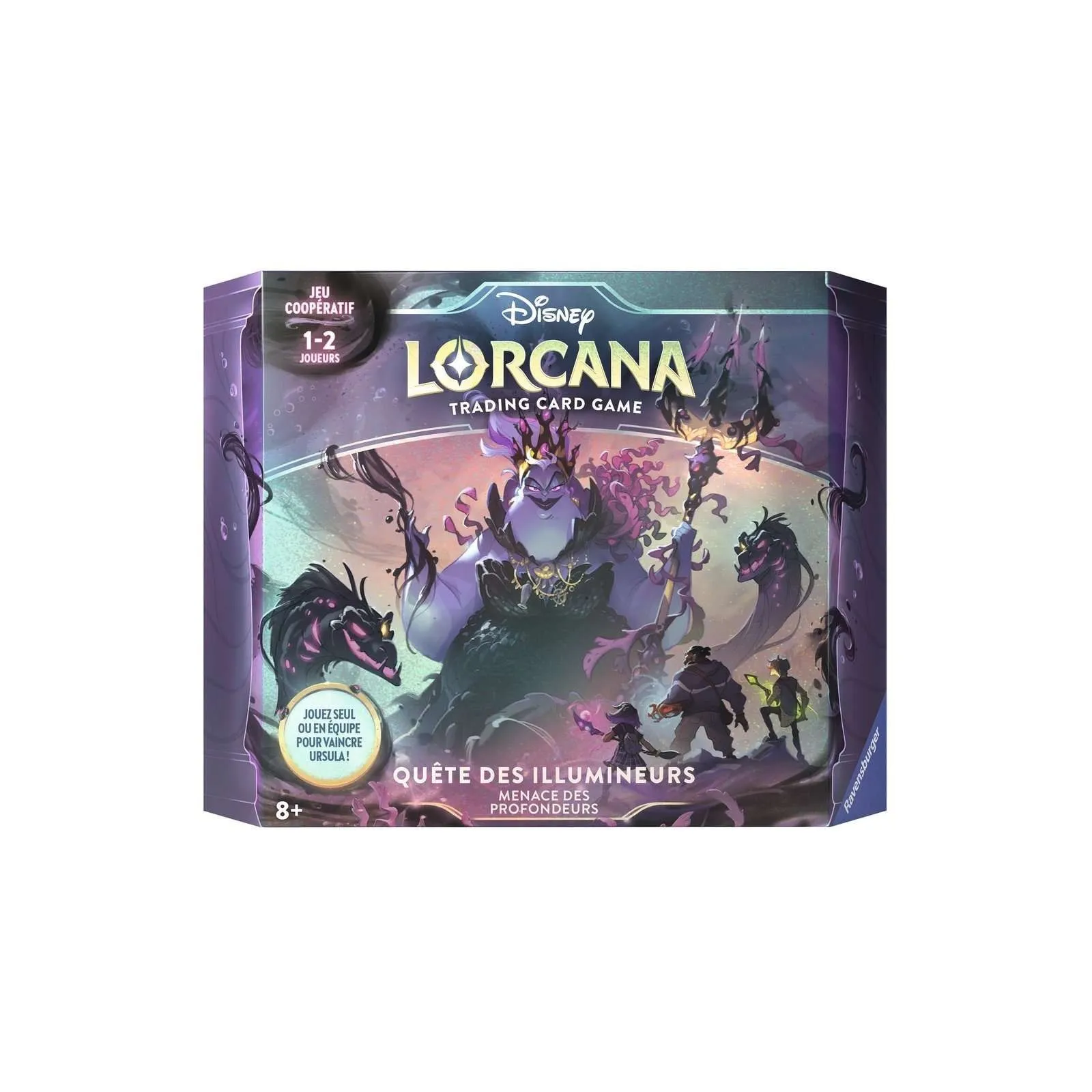 Ravensburger Disney Lorcana - Le Retour d'Ursula - Coffret quête des Illumineurs – vue 1 – Magic, Pokemon, ...