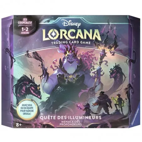 Ravensburger Disney Lorcana - Le Retour d'Ursula - Coffret quête des Illumineurs – vue 1 – Magic, Pokemon, ...