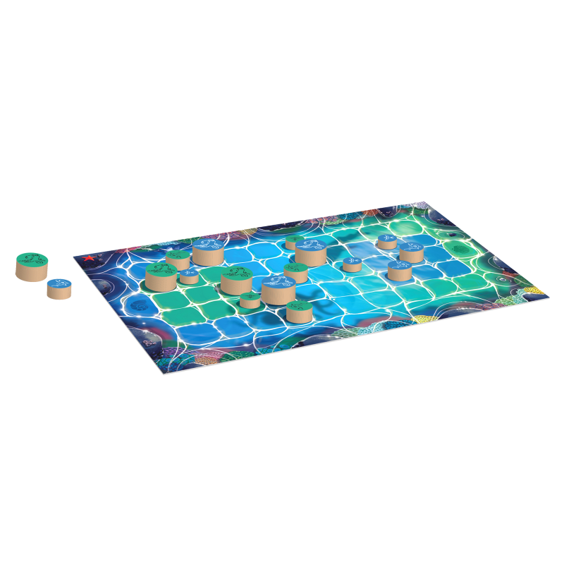 Aquatika – Jeux FK – Jeu De Société Neuf – À Partir De 8 Ans – 2 Joueurs – Fabriqué En France