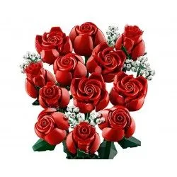 Lego [Botanicals] Le bouquet de roses – vue 1 – Lego et Duplo