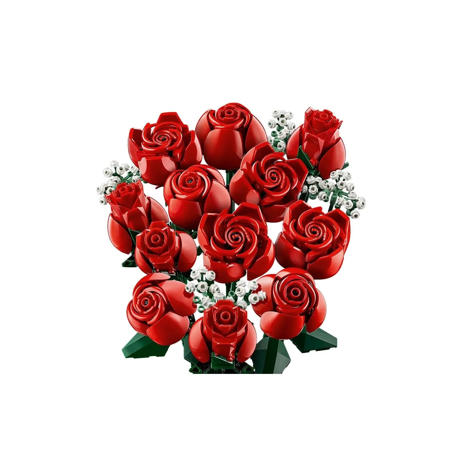 Lego [Botanicals] Le bouquet de roses – vue 1 – Lego et Duplo