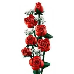 Lego [Botanicals] Le bouquet de roses – vue 3 – Lego et Duplo