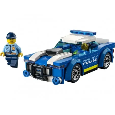 Lego [City] La voiture de police – vue 1 – Lego et Duplo