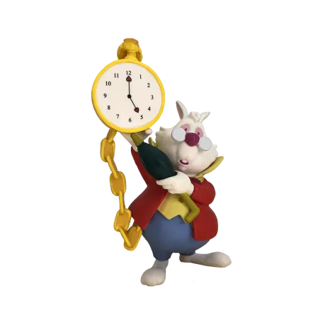 Bullyland Disney - The white rabbit – vue 1 – Bullyland