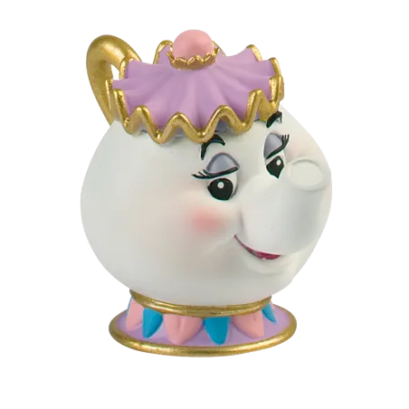 Bullyland Disney - Mrs. Samovar – vue 1 – Bullyland