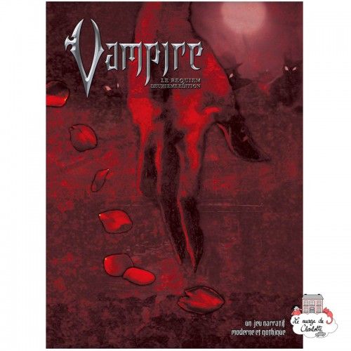 Vampire : Le Requiem 2e édition - Livre de Base - SAG-AGAVAMP2 - Studio Agate - Jeux de rôle - Le Nuage de Charlotte