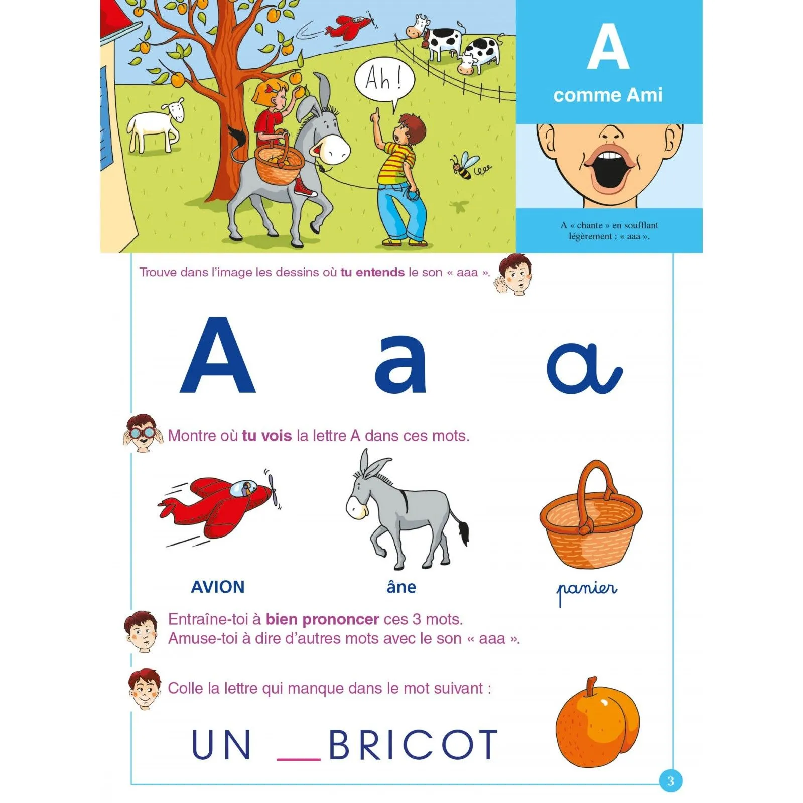 Hachette Sami et Julie - Méthode de lecture - J'apprends l'alphabet – vue 2 – Activity Books
