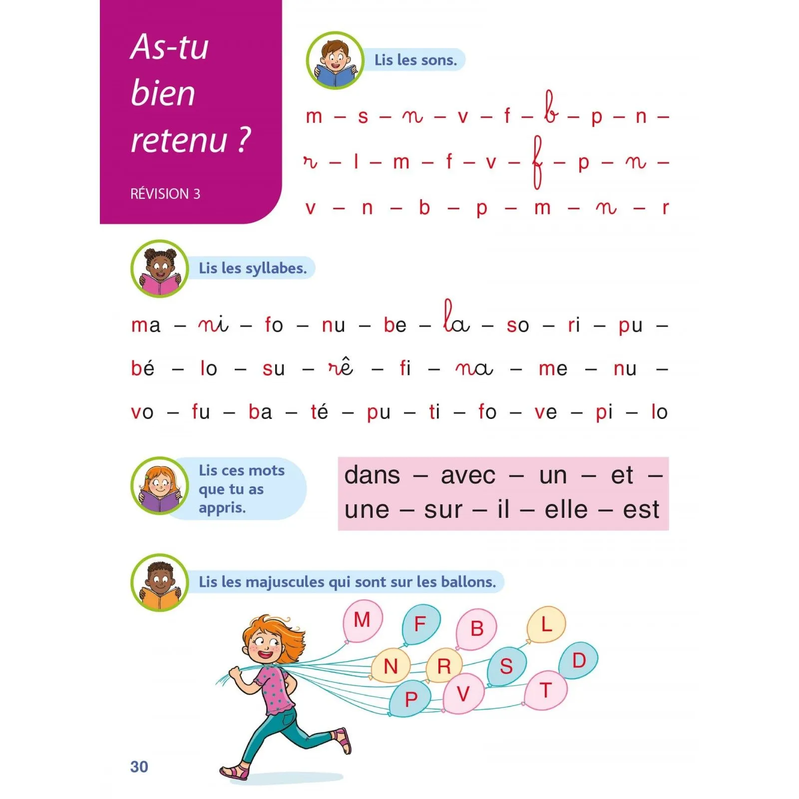 Hachette Sami et Julie - Méthode de lecture - J'apprends à lire – vue 3 – Livres d'Activités