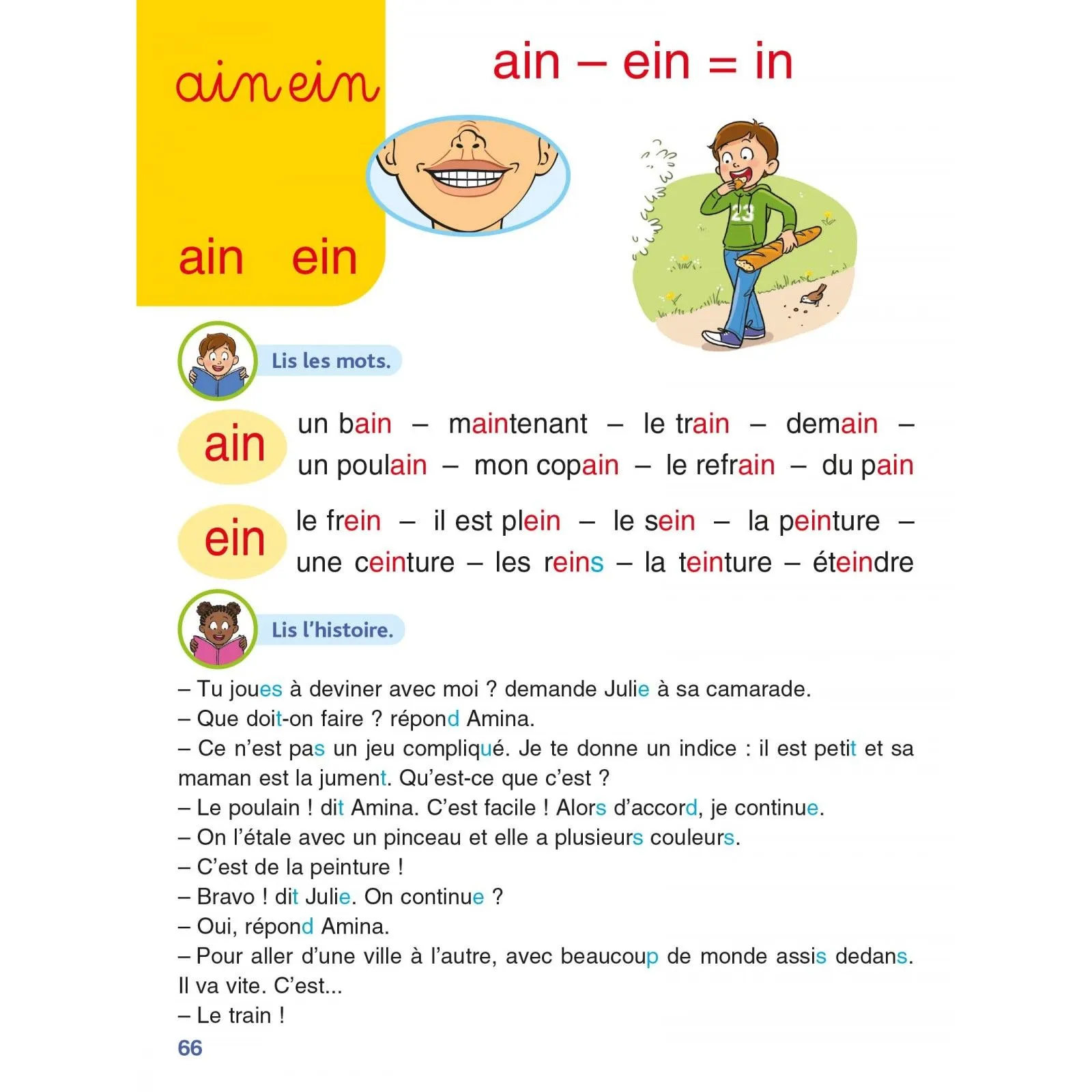 Hachette Sami et Julie - Méthode de lecture - J'apprends à lire – vue 4 – Livres d'Activités