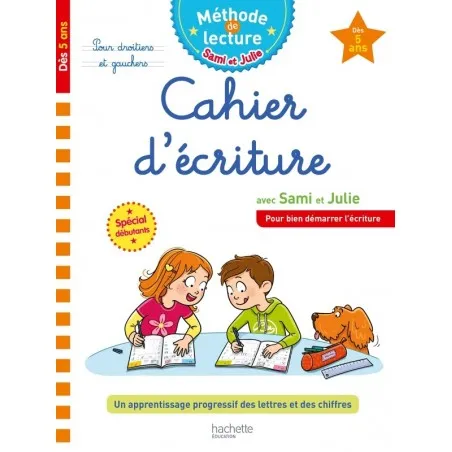 Hachette Sami et Julie - Méthode de lecture - Cahier d'écriture – vue 1 – Livres d'Activités