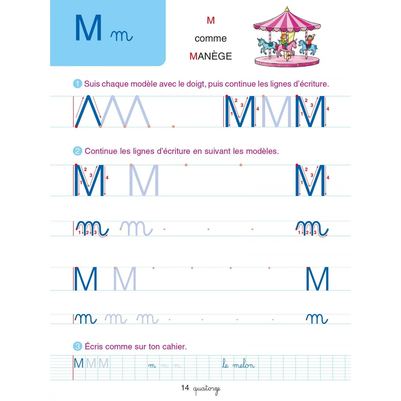 Hachette Sami et Julie - Méthode de lecture - Cahier d'écriture – vue 3 – Livres d'Activités