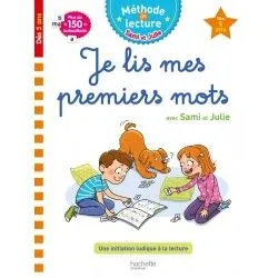 Hachette Sami et Julie - Méthode de lecture - Je lis mes premiers mots – vue 1 – Livres d'Activités
