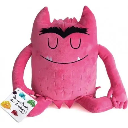 Glénat Peluche rose - La couleur des émotions – vue 1 – Peluches