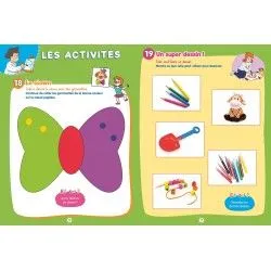 Hachette Sami et Julie - 100 jeux de vacances - 2 - 3 ans – vue 2 – Livres d'Activités