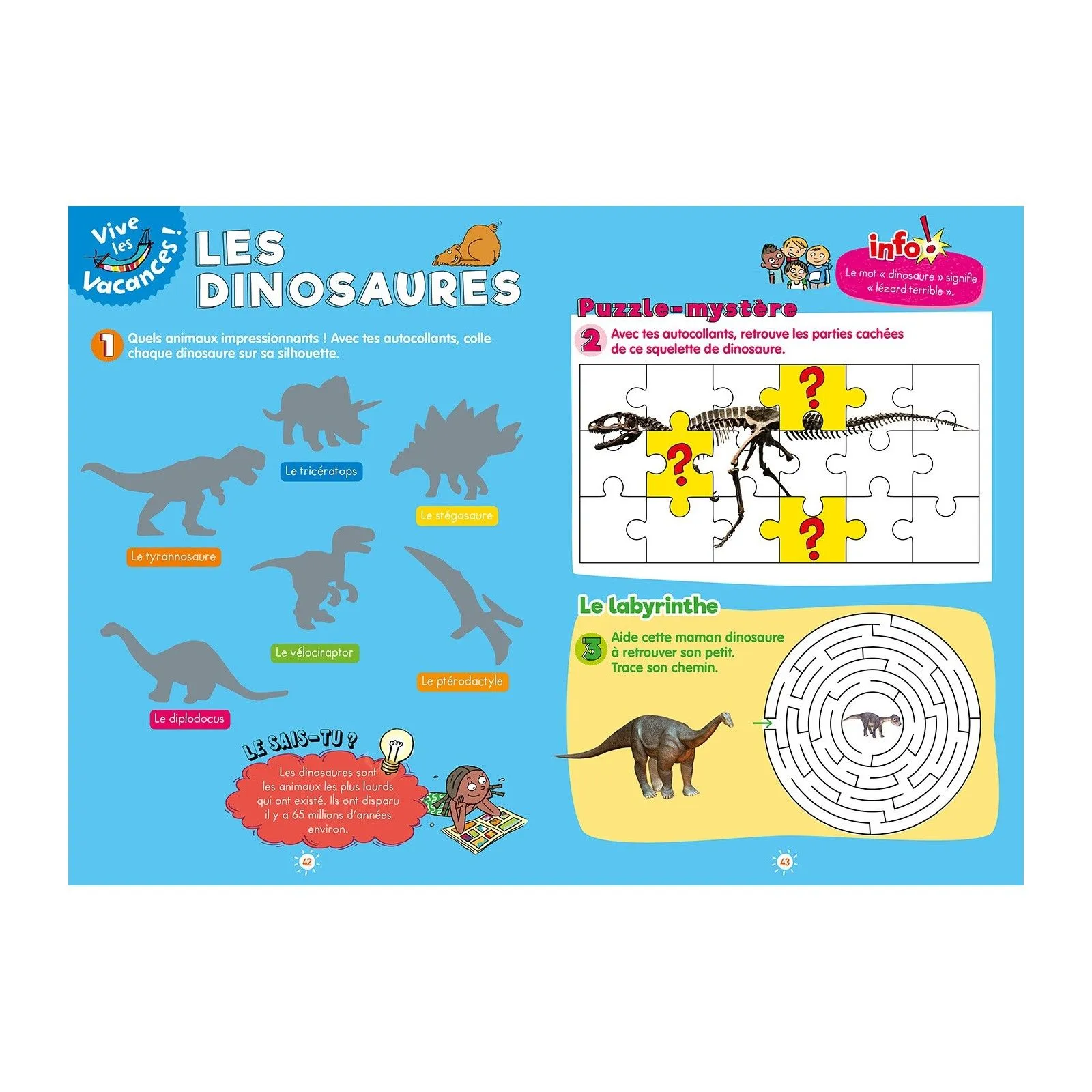 Hachette Sami et Julie - Mon cahier de vacances - 5 - 6 ans – vue 6 – Activity Books