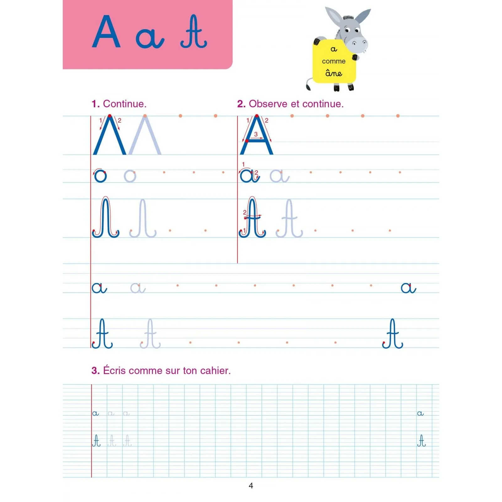Hachette Sami et Julie - Méthode de lecture - Cahier d'écriture – vue 2 – Livres d'Activités