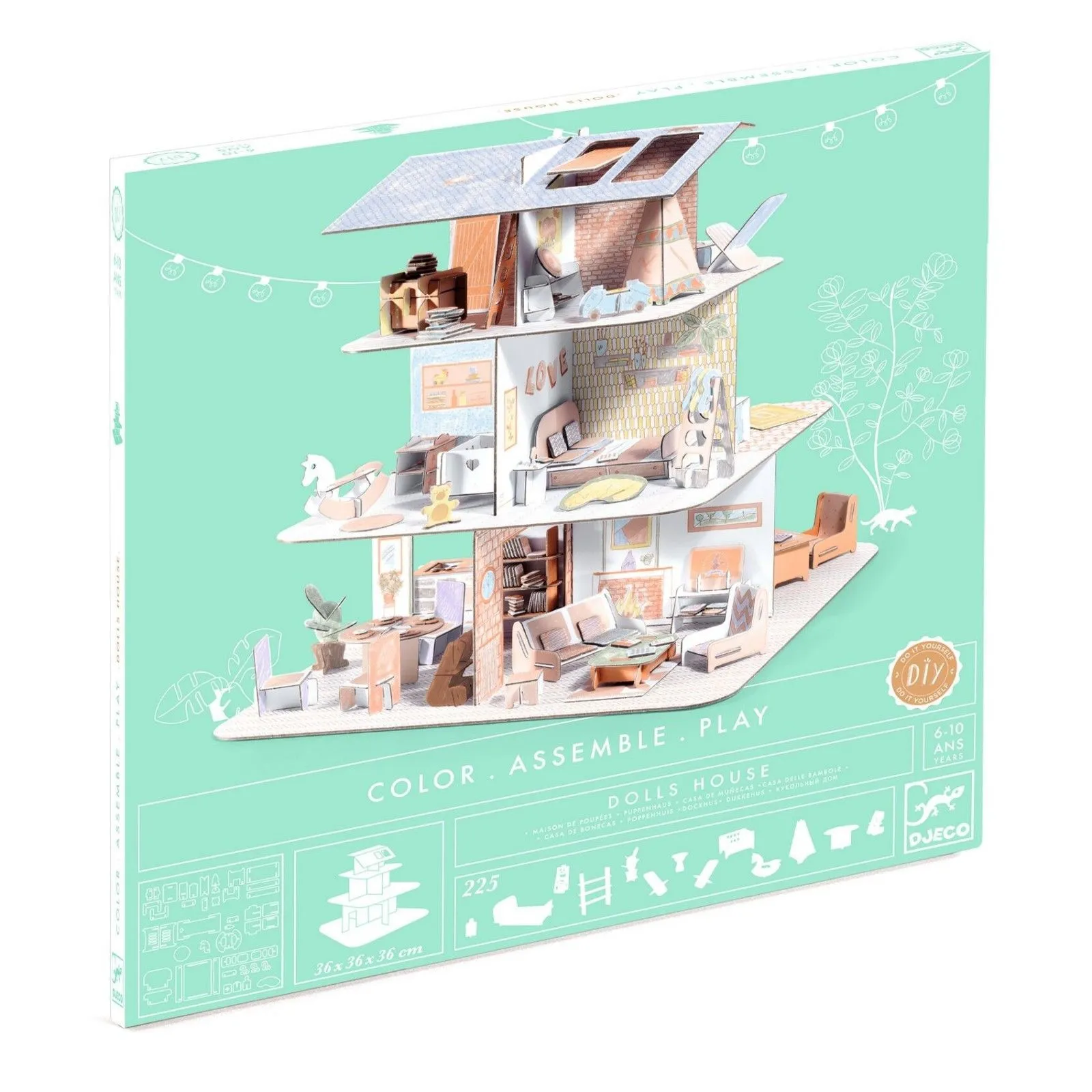 Djeco Doll’s house – vue 1 – Creative Kits