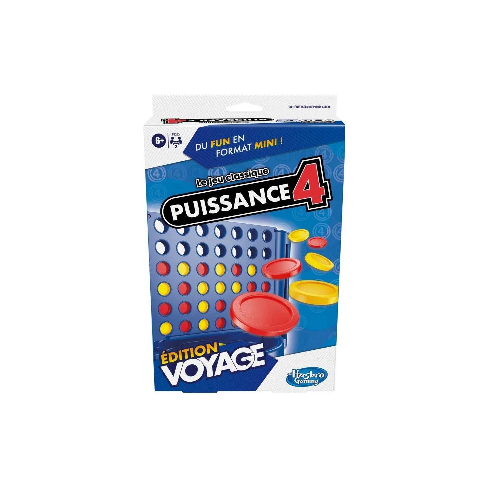 Hasbro Puissance 4 - Edition Voyage – vue 1 – Jeux de societe
