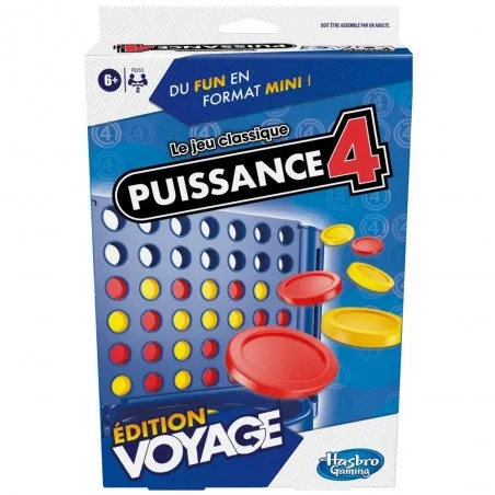 Hasbro Puissance 4 - Edition Voyage – vue 1 – Jeux de societe