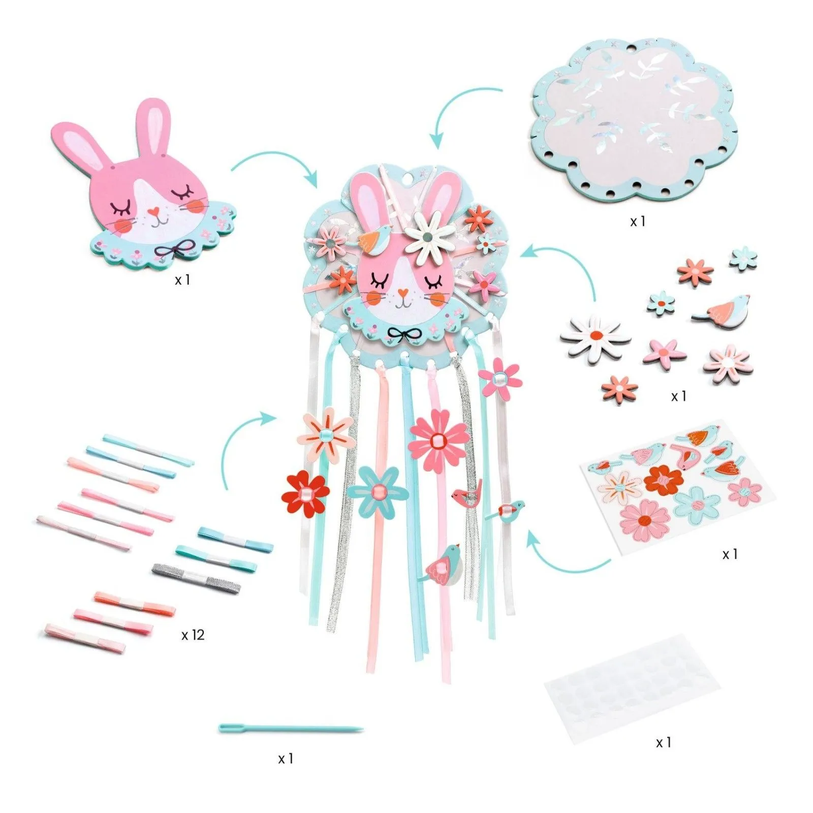 Djeco Do It Yourself - My first dreamcatcher to create - Dreamer – vue 2 – Creative Kits