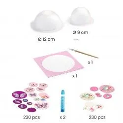 Djeco Do It Yourself - 2 paper bowls to create - In the air – vue 3 – Creative Kits