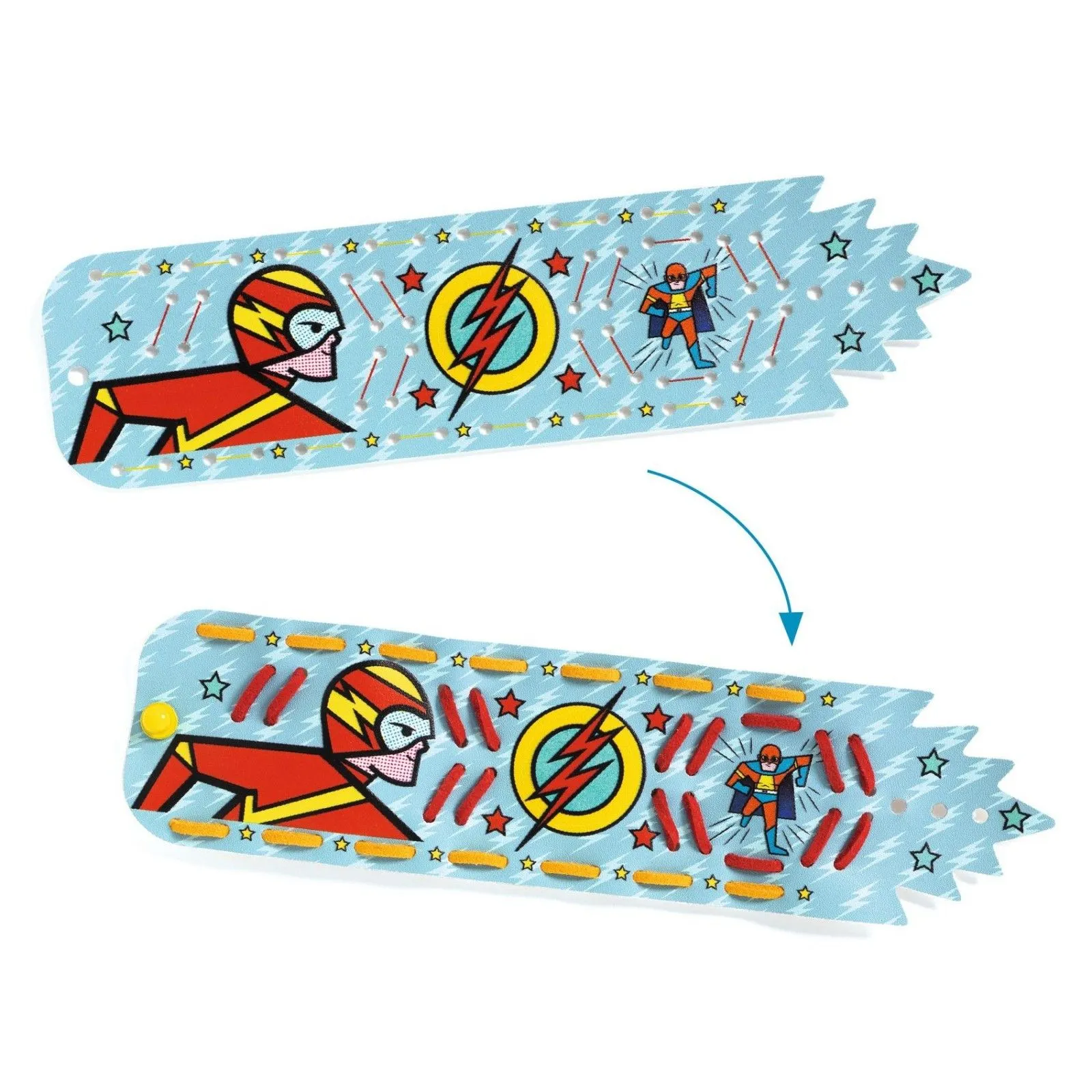 Djeco Do It Yourself - Super-powers – vue 2 – Creative Kits