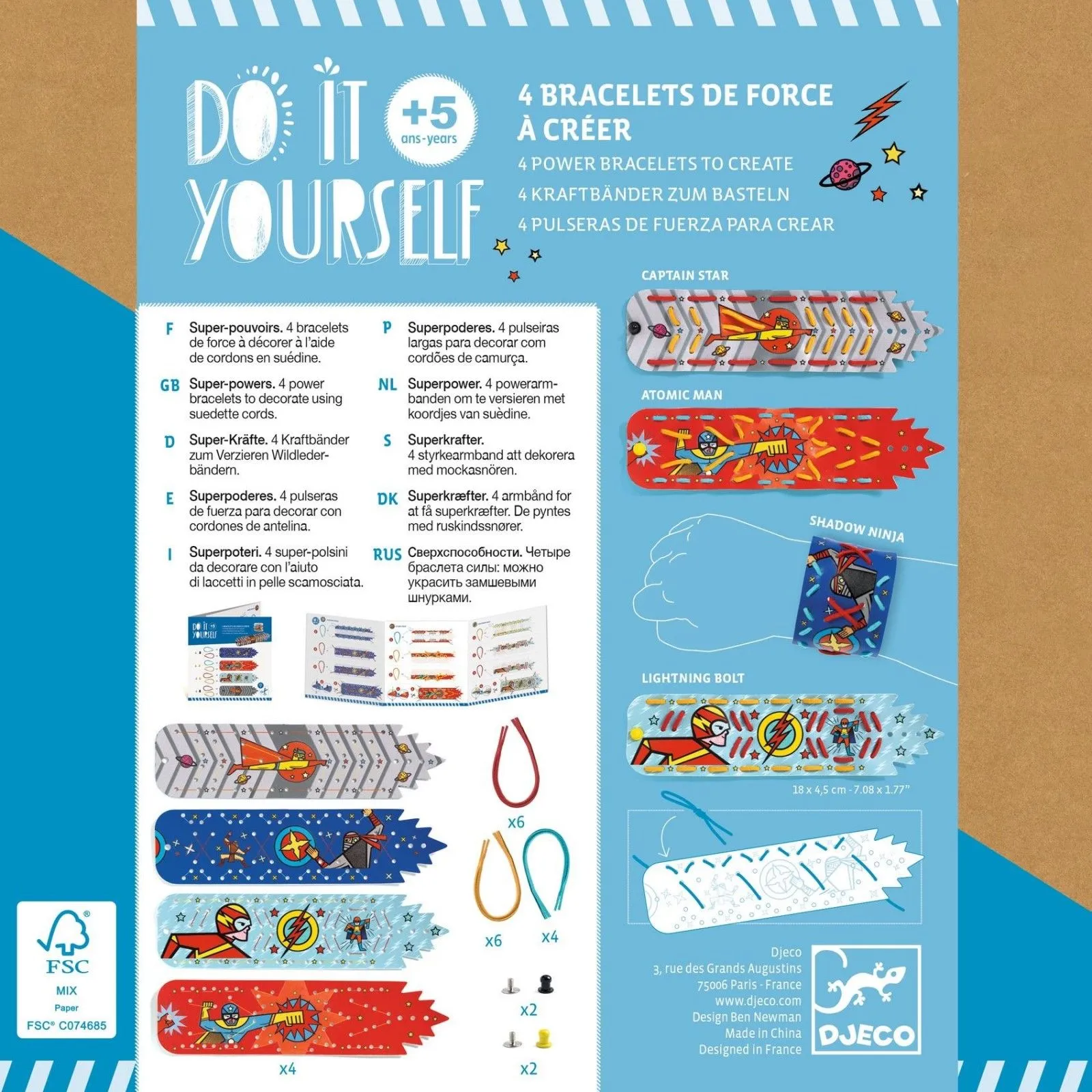 Djeco Do It Yourself - Super-powers – vue 7 – Creative Kits
